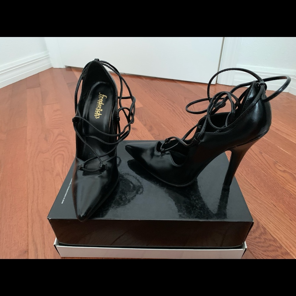 Frederick’s of Hollywood heel